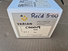 Varian Hollow Cathode Lamp Iron Fe