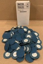 Box of 100  Sandpaper 2" Sanding Disc TR Quick Change Roloc Zirc 50 Grit