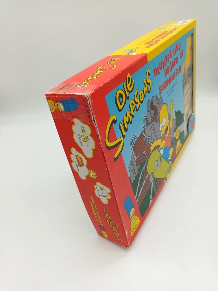 Brettspiel - Die Simpsons - Drunter & Drüber in Springfield - 2000 -Anleitung f. - Bild 2 von 4