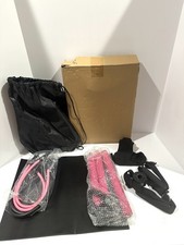 New Pink 3-in-1 Pilates Foldable Board  Exercise Equipment Stretch Bands