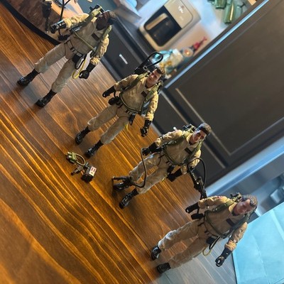 Haslab Ghostbusters Plasma Series Peter Venkman Egon Ray Winston Ghostbusters