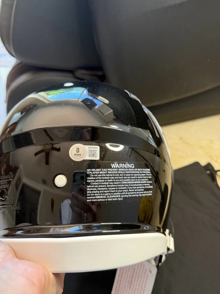 Michael Vick Signed Atlanta Falcons Helmet F/S Authentic Beckett COA - Image 4 of 4