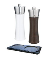 Set PfeffermüHle Braun & SalzmüHle Weiß Zassenhaus Augsburg 18 Cm & Untersetzer