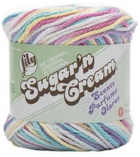 Spinrite 102024-24093 Sugar'n Cream Yarn - Scents-Fleur de Lavender (6Pk)