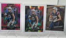 Panini Hunter Henry New England Patriots 2022 NFL Select Prizm Card Lot