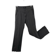 Jones  Co Jones New York 100 Linen Casual Pants Womens size 2 Gray Straightleg