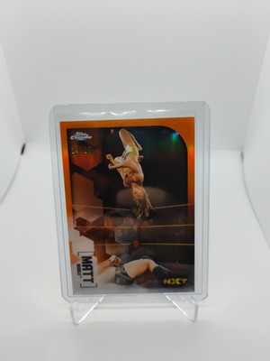2020 Topps Chrome WWE Orange Refractor /25 Matt Riddle #87 Rookie RC