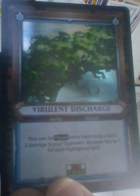 Warhammer Champions : Savagery TCG : Virulent Discharge FOIL