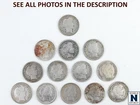 NobleSpirit VALUABLE 13x BARBER Dimes 1892 up HIGHER GRADES Up To XF/AU as FOUND