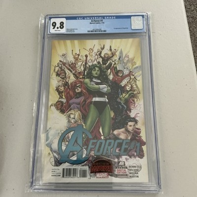 A-Force #1 CGC 9.8 Secret Wars 1st app Singularity     
