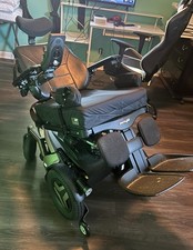 Permobile F3 Corpus customized power wheelchair in excellent/new condition 
