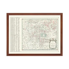Old Map of Greenwich Village, NY 1960 - Vintage Greenwich Vi