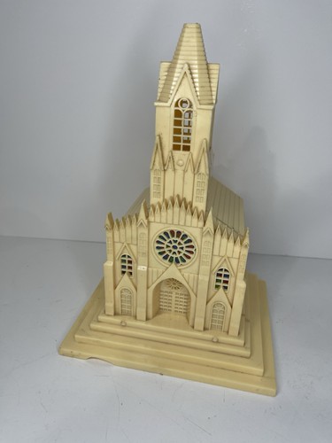 Vtg Paramount Cathedral Church Raylite Electric Lighted Plastic *READ* - Picture 1 of 14