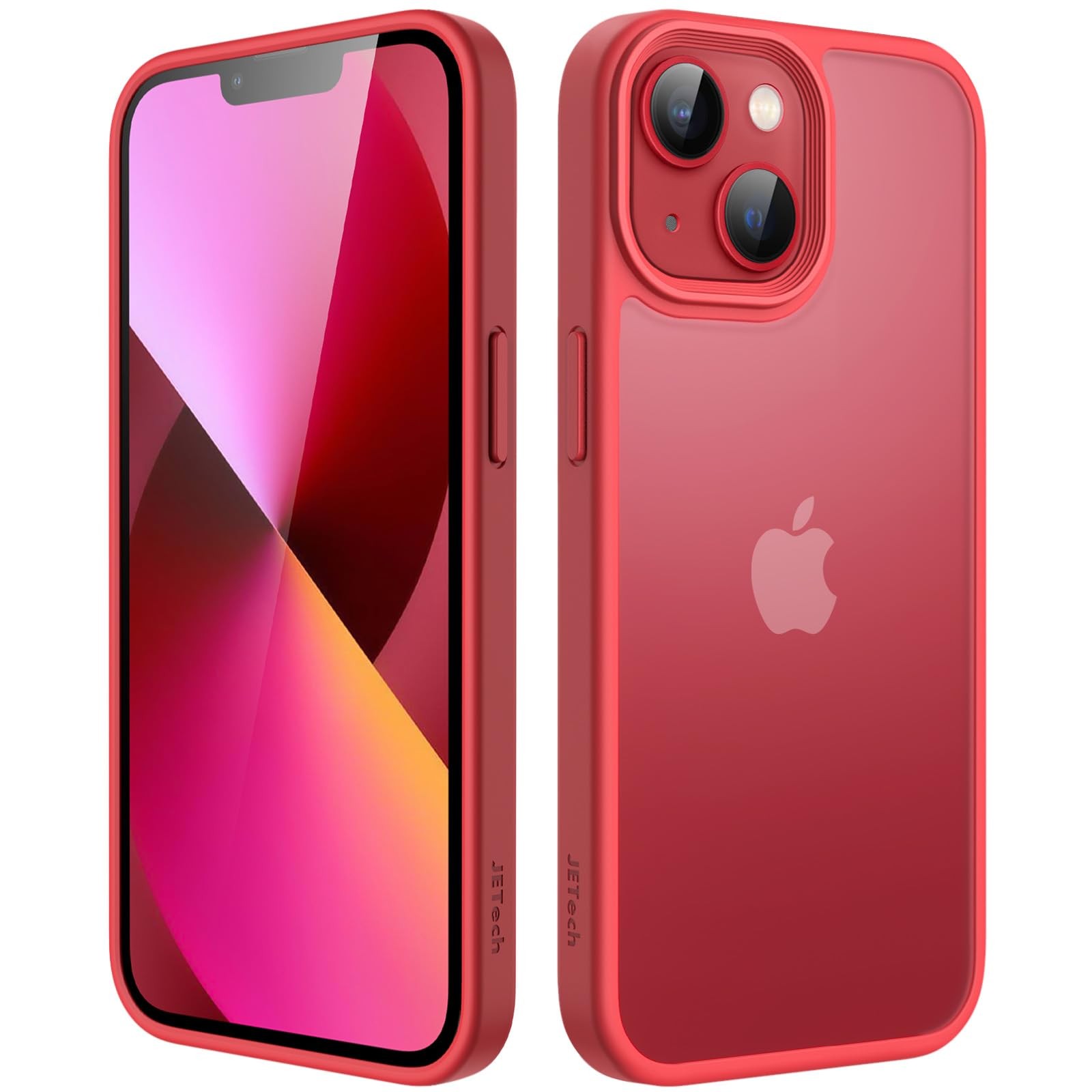 Coque iPhone 13 Mini antichoc silicone mat noir 5,4 pouces