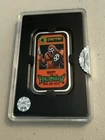 Postal Express Mint Halloween 2024 Ghostfoot #56/75 .999 Silver 1 oz Dbl Clr Bar