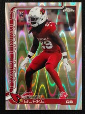 2025 Topps Chrome Denzel Burke RC Rookie Raywave Refractor #368