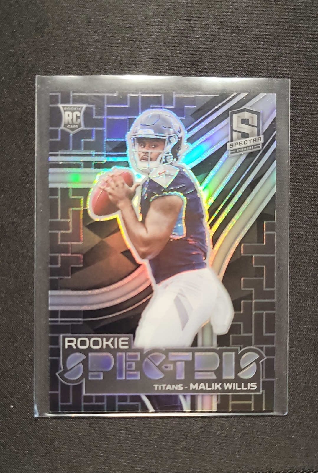 2022 Panini Spectra Rookie Spectris Malik Willis #99/99 Bookend RC Prizm #RSPMWI