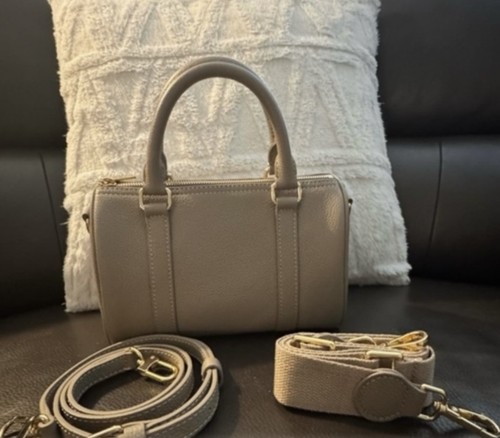 Melodie Cecile (DUYP) Mini Boston 20 cm Speedy bag in Taupe Togo Leather