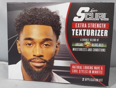 Luster's S-Curl EXTRA STRENGTH TEXTURIZER 2-APPLICATIONS Olive & Argan Oil HAIR