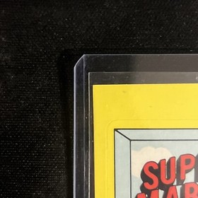 1989 Topps Nintendo Game Packs #1 Super Mario Bros 2 Sticker NES Mint
