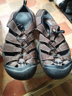 Keen sz 12 men’s Brown Outdoor Sandals Keen Brown Open-Toe Sandals With Adjustable Bungee Cord  main image 4