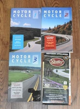 MOTORCYCLE ADVENTURES IN THE APPALACHIANS 1-3 & Butler Maps G1