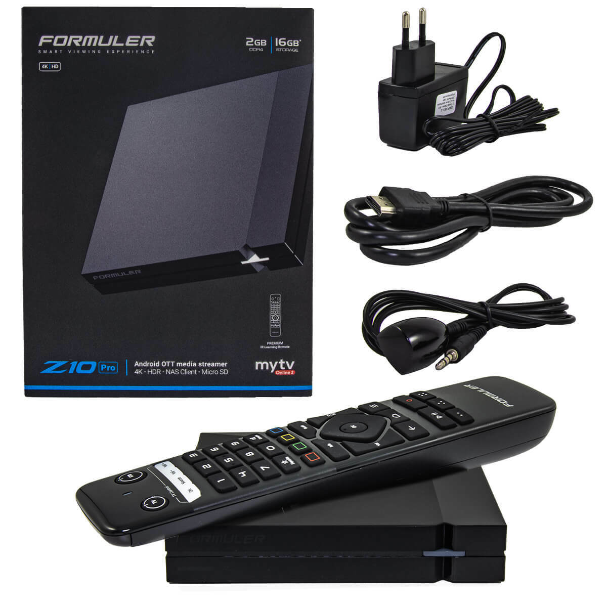 Thumbnail - Formuler Z10 Pro 4k Android 10 Iptv-box Media Player Hdr10 Dual Wlan