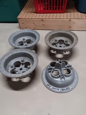 LOT OF 4 - POWER WHEELS QUAD RUNNER KFX NINJA 4 HOLE HUB CAPS