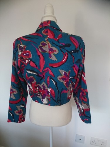 STYLISH OCCASION OUTFIT-DRESS&BOLERO STYLE JACKET 12 WEDDING RACES CHRISTENING - Picture 14 of 14