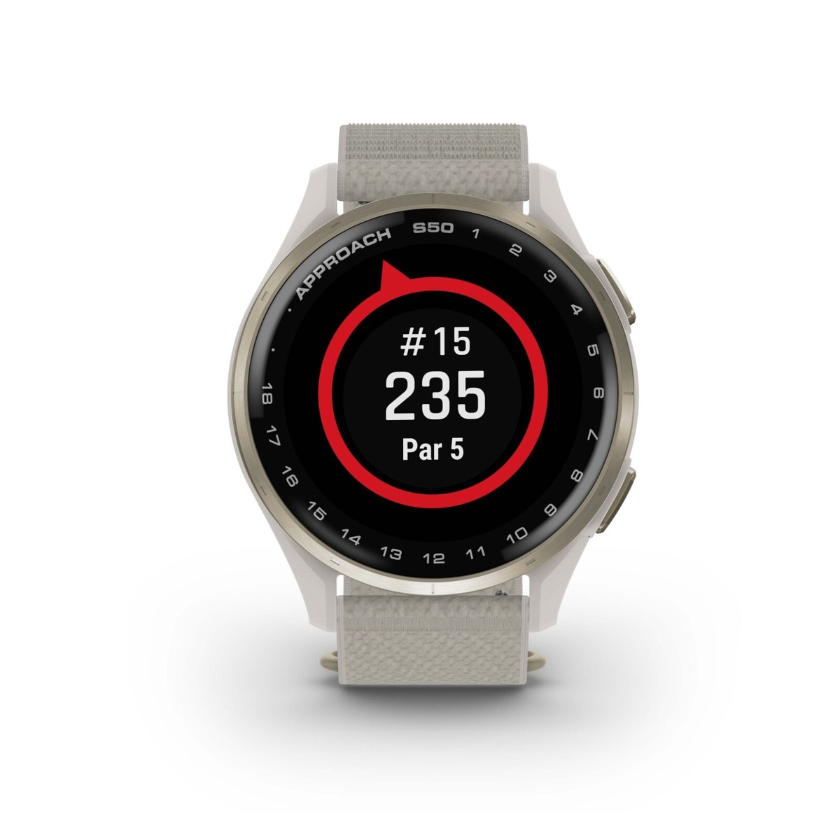 Garmin Approach S50 Golf GPS Smartwatch Cream Gold/Ivory | eBay