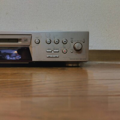 【完動品】SONY MDS-JE780 MDプレーヤー SONY MDS-JE780 MD MiniDisc Deck MDLP Net MD Working remote