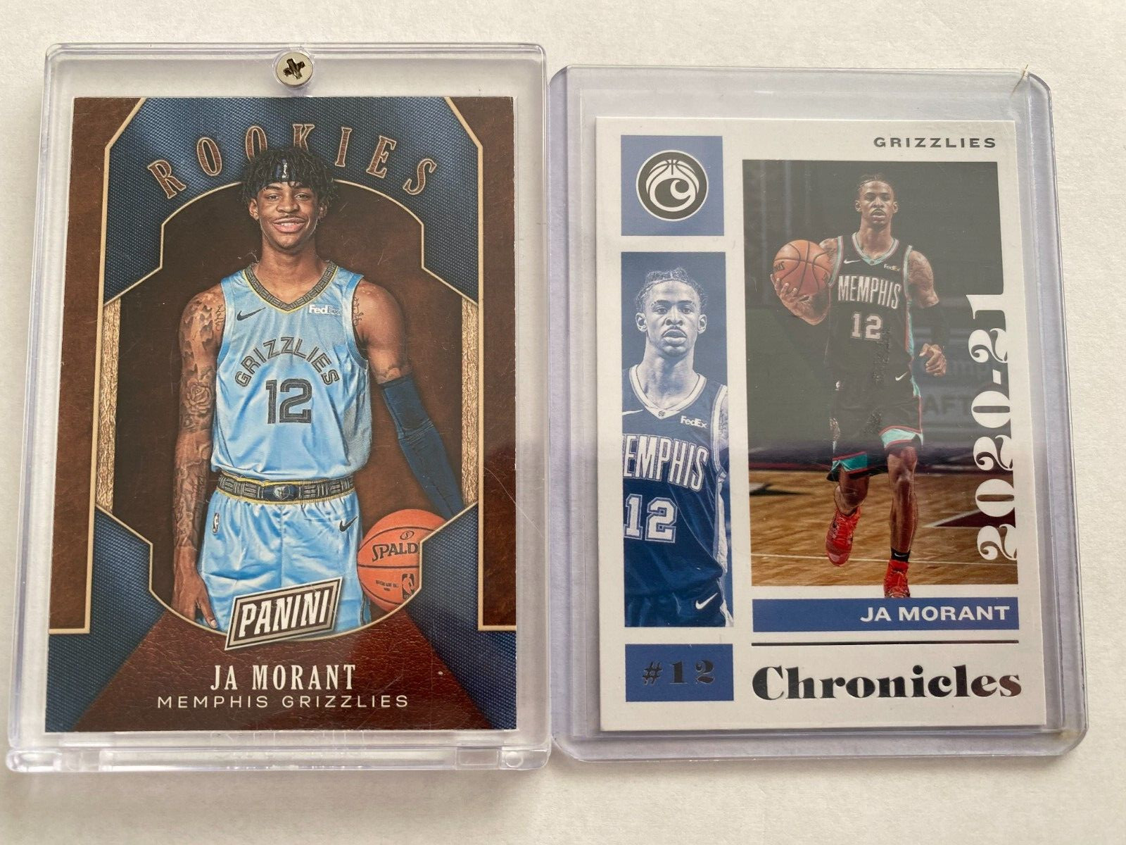 JA Morant, Panini Rookies 2019 Black Friday, 2021 Chronicals