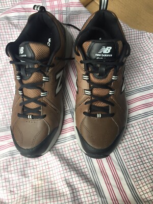 New Balance 608v4 Men's Athletic Comfort Shoes Size 10 Brown Hiking Running  2E