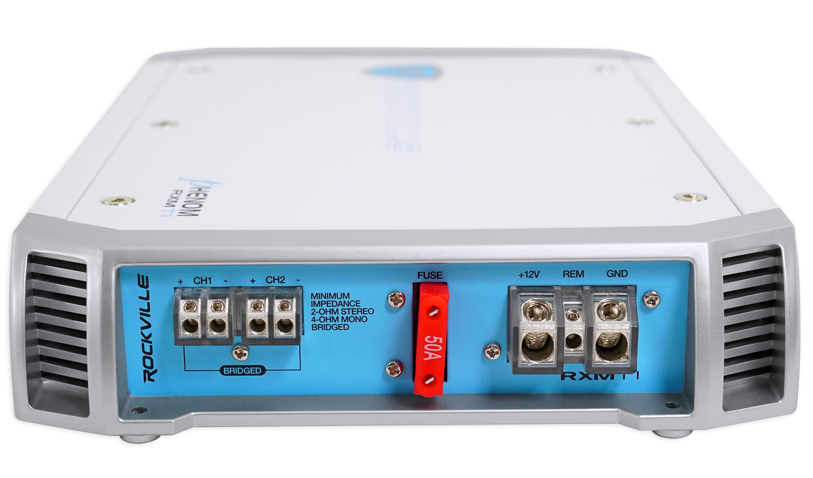 2 Колонки Rockville Dual 65 мощностью 600 Вт для вейкборда 2-канальный усилитель Комплект усилителей