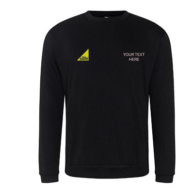Gas Safe Jumper Personalised with gas safe logo & company name - plumber sweater