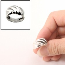 Sterling Silver Unisex Simpleness Ring