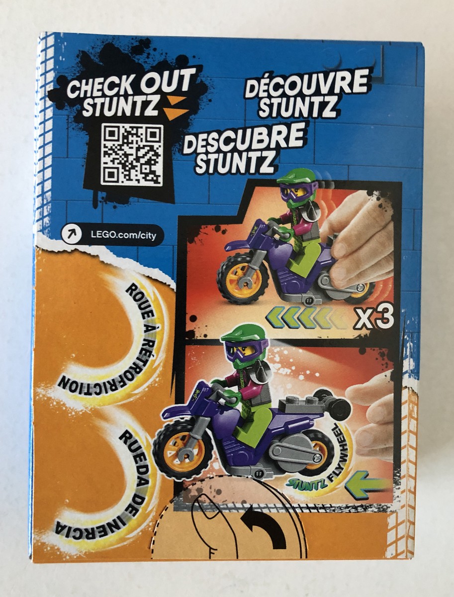 LEGO City Stuntz Wheelie Stunt Bike (60296) 673419339087| eBay