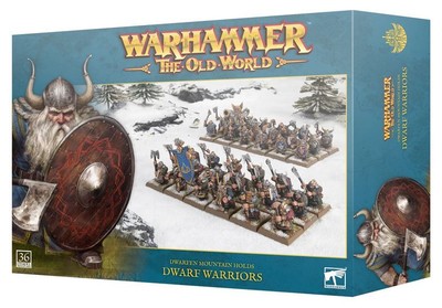 The Old World Dwarfen Mountain Holds Dwarf Warriors Games Workshop Warhammer TOW