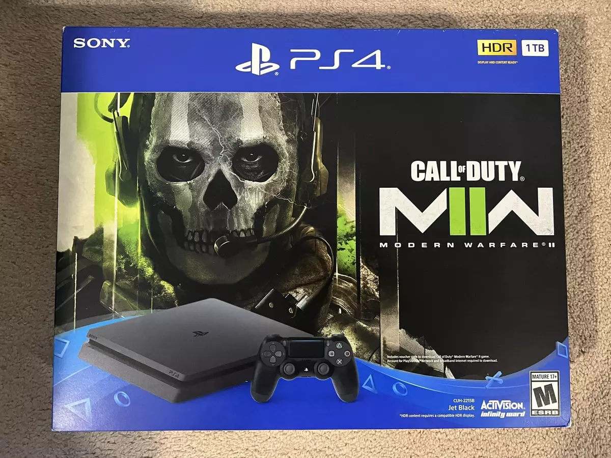 BRAND NEW PlayStation 4 Slim Console Call of Duty Modern Warfare 2