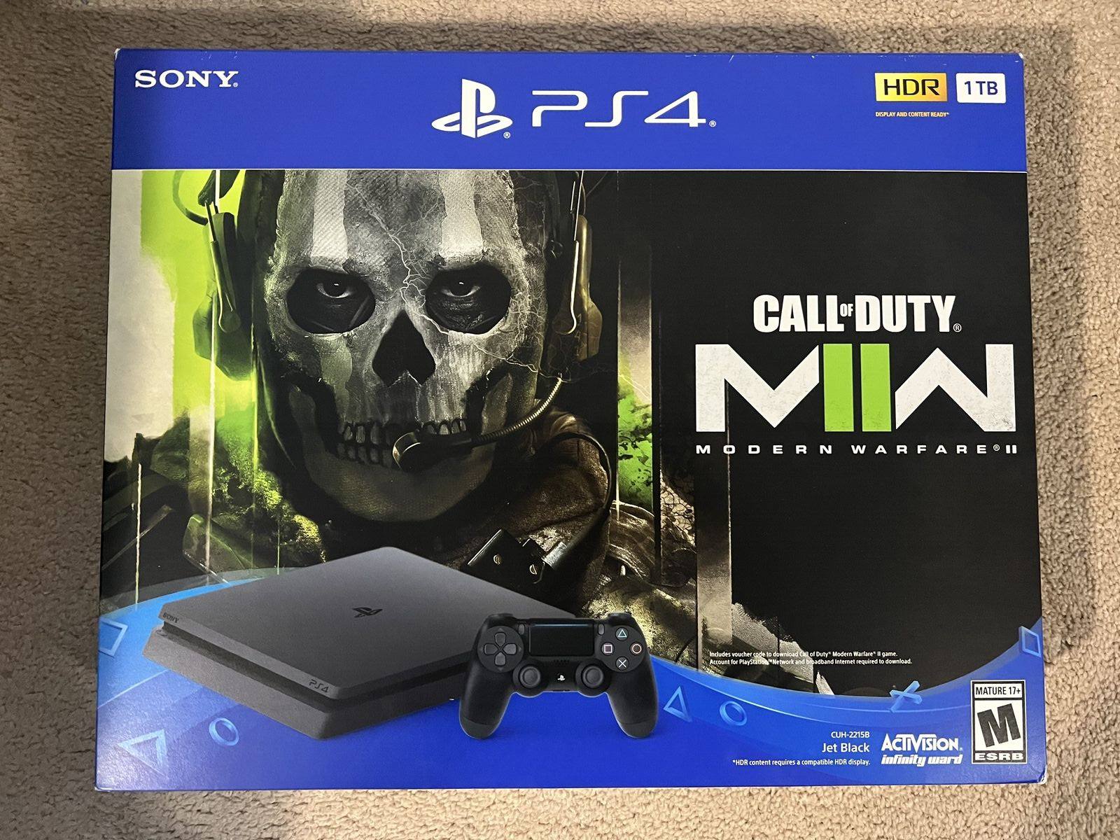 Nøjagtig Uforudsete omstændigheder Forkæle PlayStation 4 Console Call of Duty Modern Warfare II Bundle BRAND NEW IN  HAND | eBay