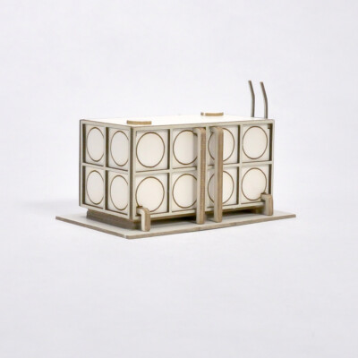 TDF - Water Tank - Spur N - (TDF-0024 - Tokyo Diorama Factory)