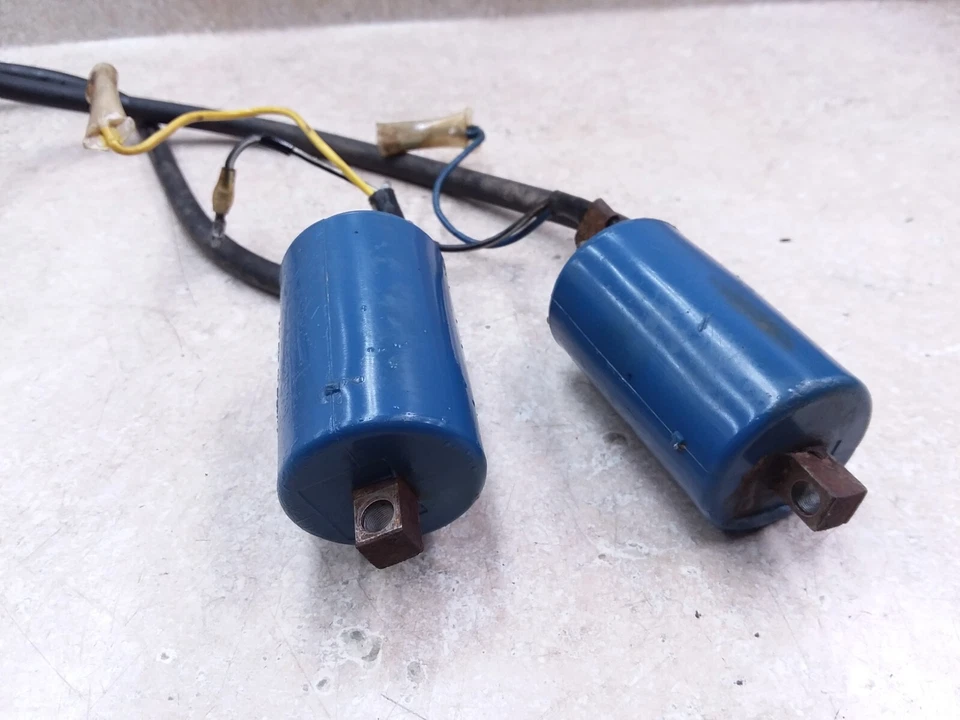 Par de bobinas de encendido Honda 350 SL SL350 K2 Moto Sport OEM 1972 de colección ANS-B225 Foto 3 de 4