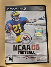 NCAA Football 06 Electronic Arts Sports Sony PlayStation 2 PS2 With Manual