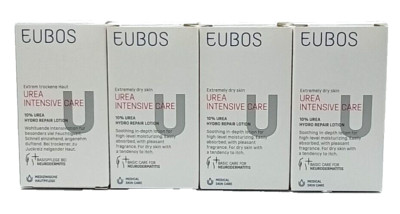 4x Eubos Urea Intensive Care 10% Urea 4x 15ml