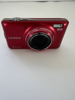 Fujifilm FinePix T400 Digital Camera - Red | eBay UK