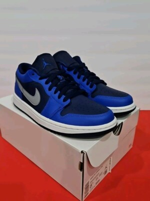 Authentic Nike Air Jordan 1 Low 'Game Royal' Womens 8.5 | eBay
