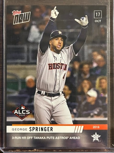 2019 Topps Now 1024 George Springer