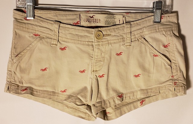 hollister khaki shorts