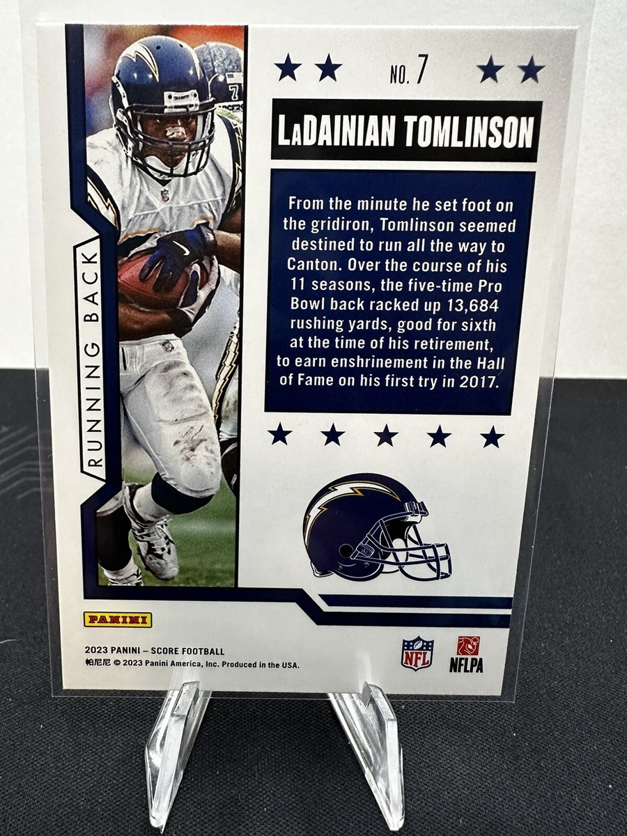 ロナルド・アラウホ コパ・アメリカ2021 ホロカード 💥2023 Panini Score LaDainian Tomlinson HOF First Ballot #7 San