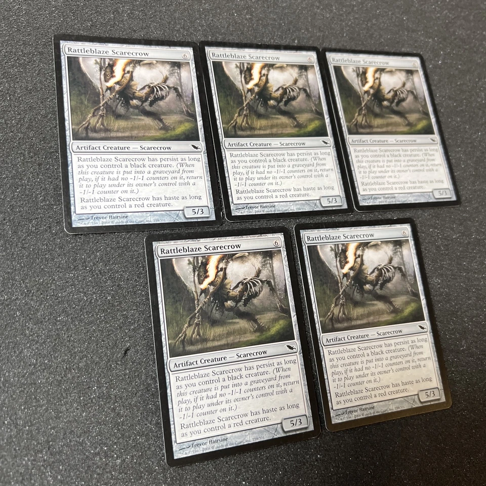 Rattleblaze Scarecrow Magic The Gathering Mtg Artifact Shadowmoor Card 5 - Image 3 of 4